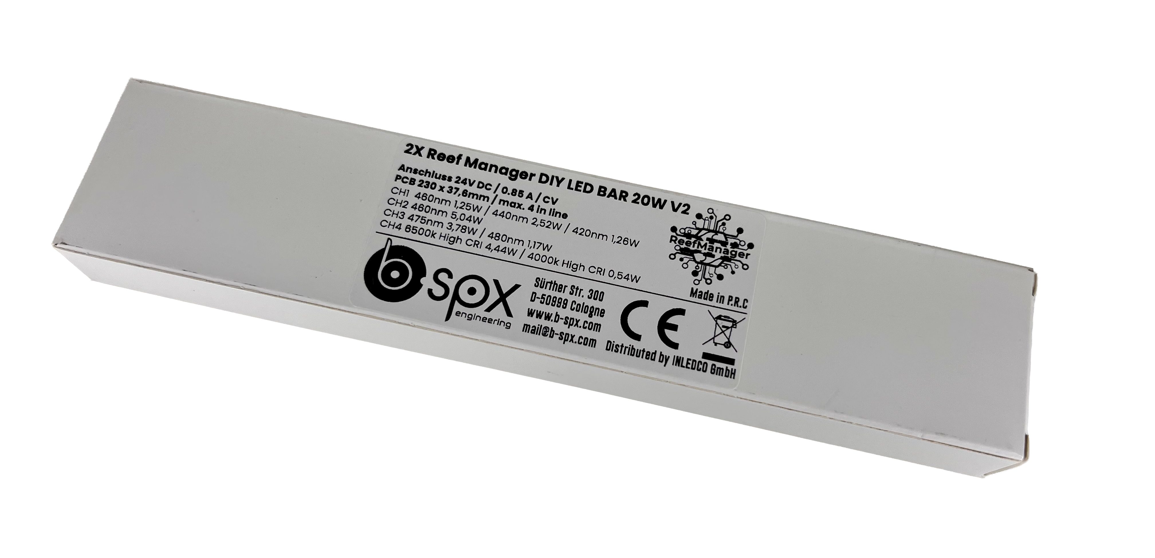 DIY LED Strip 20W Setup #2 ReefManager DIY Edition Doppelpack
